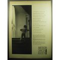 1958 American Cancer Society Ad - In the world of a young child