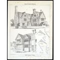 HALF TIMBERED HOUSES 1890 Francis Thomas Dollma...