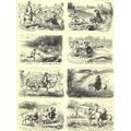 HOME FOR THE HOLIDAYS 1872 VICTORIAN ENGRAVINGS