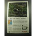 1992 Canon Color Laser Copier Advertisement - Saunder's Gull