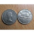1960 Queen Elizabeth ll 5 Cents Canada Coin