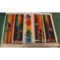 Girl With Umbrella Rainbow Bookmarks Book Marke...