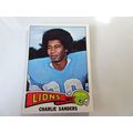 1975 Topps Football Card # 445 Charlie Sanders ...