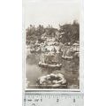 vintage postcard Fountain & Rock Garden, Southsea