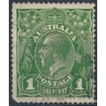 KGV: 1d - Australia 1924 - FH - SG 76 (A)