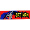 BATMAN ' RED ' BUMPER STICKER (1982)