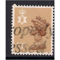 Northern Ireland GB 1986 13p Pale Chestnut Mach...