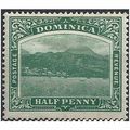 Dominica 1907 SG37 1/2d Green Mounted Mint...