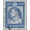 DENMARK, King Frederik IX, 1899-1959, blue 1959...