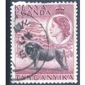 KUT - 1954 - SG175 - 1s black and purple - Lion...