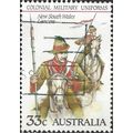 AUSTRALIA, MILITARY, New South Wales Lancers, white 1985, 33c, #3