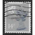 SG S40: 14p. grey-blue Scotland Regional, Eliza...