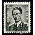 Belgium 1953 King Baudouin 1.50F Used Stamp.