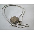 VINTAGE ITALIAN CW 18'' STERLING SILVER NECKLAC...