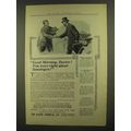 1911 Bauer Sanatogen Ad - Doctor You Were Right