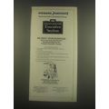 1985 Howard Johnson's Ad - Executive Section