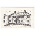 The Jamaica Inn Sketch Art Postcard Cornwall