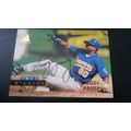 1994 Pinnacle Card # 424 Troy O'Leary Autograph...
