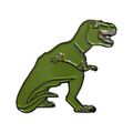 Tyrannosaurus Rex T-Rex Jurassic Dinosaur Pin M...