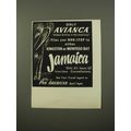 1954 Pan American Avianca Airlines Ad - oldest airline in the Americas