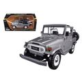 Toyota FJ40 FJ 40 Convertible Silver 1/24 Dieca...