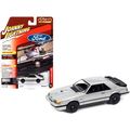 1986 Ford Mustang SVO Silver Metallic with Blac...