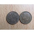 Belgium 1956 50 Centime Belgie (Dutch - Flemish...