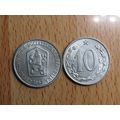 Czechoslovakia Ceska 1967 10 Haleru Coin