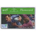 UK BT Phone Card - 1991 Rugby World Cup