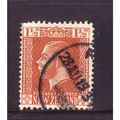 NEW ZEALAND 1918 SG438 1 1/2d ORANGE BROWN FINE...