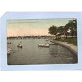 New Jersey Asbury Park Canoeing On Deal Lake~1752