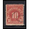 Used J84 10c Postage Due Average K1372