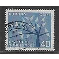 GERMANY 1962 EUROPA 40pf BLUE TREE SG 1298 FINE...