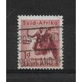 SouthAfrica.SG152 1d Black Wildebeest.Fine Used...
