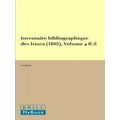 Inventaire Bibliographique Des Isiaca (Ibis) Volume 4 R-Z