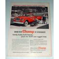 1960 Studebaker Champ Pickup Truck Ad - Rugged ...