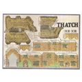 THATCHED COTTAGE . . unused postcard, FIDDLER'S...