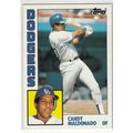 1984 Topps baseball card 244 Candy Maldonado