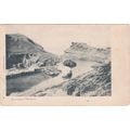 Standard size printed postcard Harbour Boscastl...