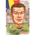 Petre Mitu Romania 1999 Rugby Team Rare Artist ...