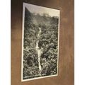 Real photographic Postcard - Mynach waterfalls ...