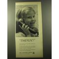 1960 Bell Telephone System Ad - Daddy!