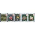 Woodland Flowers: 5 Values - Nicaragua 1982 - F...