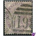 1881 SG171 1d Pale Lilac 14 Dots Good Used