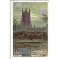 6498 GLOUCESTER Cathedral Tuck Oilette Postcard