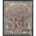 1883 SG159 3d on 3d Lilac Fine Used. Fresh Colo...