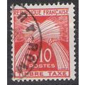Po Mi 94: 10 c.orange-red Postage Due Stamp: Wh...