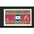 ITALY 1969 50L POSTAL EMBLEM SG 1249 M / MINT