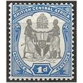Nyasaland 1897 SG43 1d Black & Ultramarine Moun...