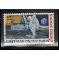 Used C76 10c 1st Man on the Moon Fine KA8645